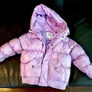 Appaman beautiful shiny purple winter coat, 4T!